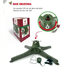 GENERICO - Base Giratoria Para Árbol De Navidad