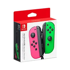 NINTENDO - Controles Joy-Con para Switch Verde Rosado