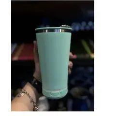 GENERICO - VASO TOMATODO TÉRMICO CON PARLANTE BLUETOOH VERDE JADE