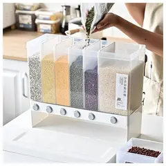 GENERICO - DISPENSADOR CONTENEDOR DE MENESTRAS GRANOS CEREALES