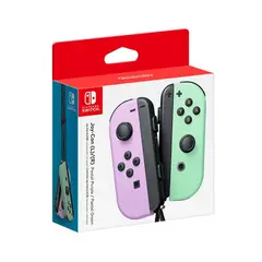 NINTENDO - Controles Joy-Con LR Switch Purpura PastelVerde Pastel