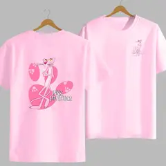GENERICO - Polos Pantera Rosa Pink Panther Algodon Rosado - Tallas 4 hasta XL