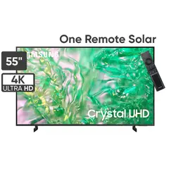 SAMSUNG - Televisor Crystal UHD 55 4K Smart TV UN55CU8000GXPE