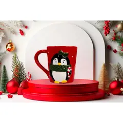 GENERICO - Taza Navideña de Pingüino