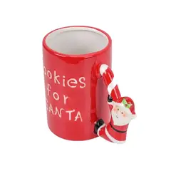 GENERICO - Taza Navideña con diseño Papa Noel