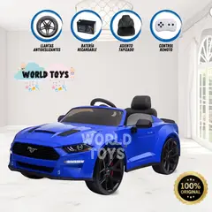 FORD - Carro a Batería Deportivo «MUSTANG» Licenciado Blue
