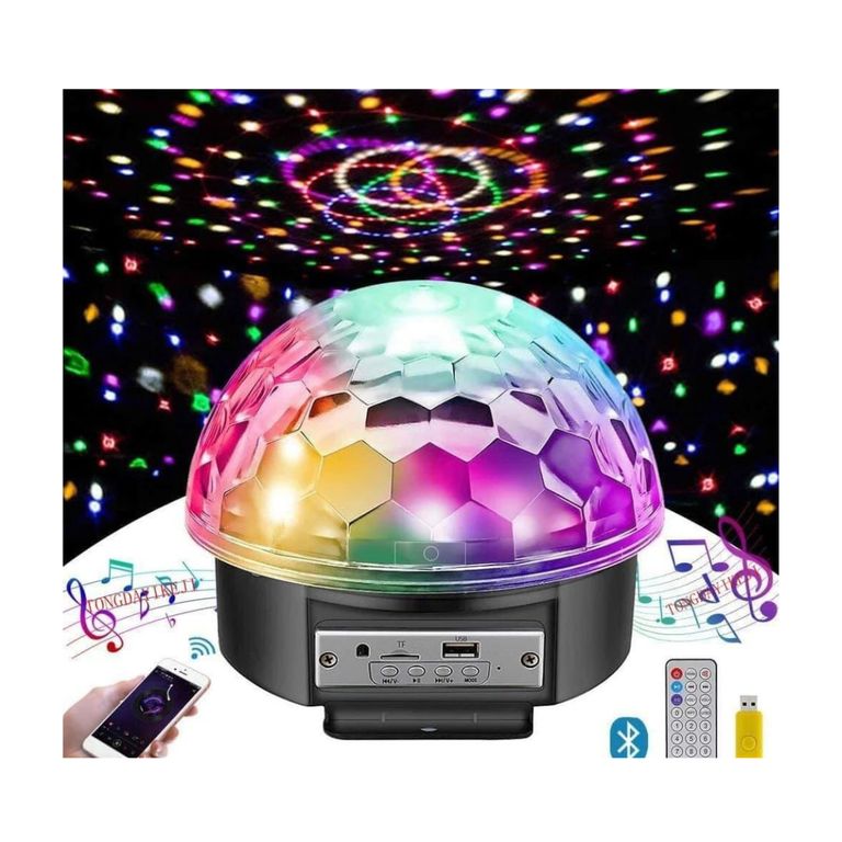 LUCES DISCOTECA CON PARLANTE Y BLUETOOH