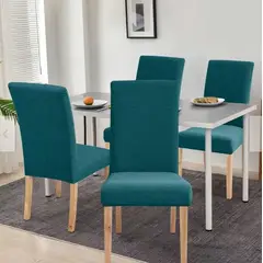 GENERICO - Funda De Silla De Comedor Ajustable Elástica-6PCS A1