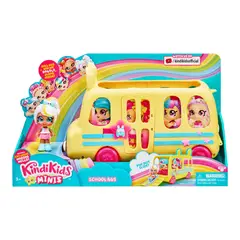 KINDI KIDS - MUÑECA S1 - MINI AUTOBUS ESCOLAR