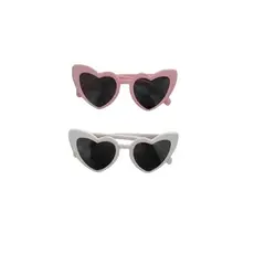GENERICO - Set x 7 lentes corazones despedida de soltera team bride