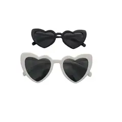 GENERICO - Set x 5 lentes corazones despedida de soltera team bride