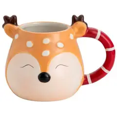 GENERICO - Taza Navideña con diseño Reno