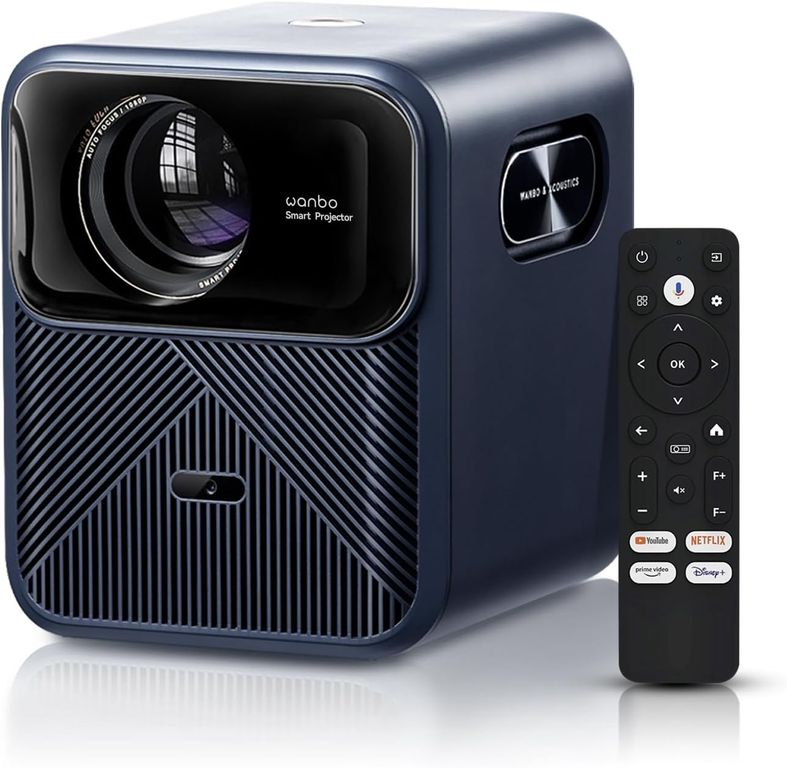 Proyector Mozart 1 Pro 900 Ansi WiFi Google Certificado - Azul