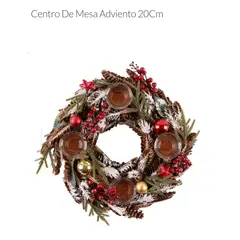 GENERICO - Centro de Mesa Adviento 20cm