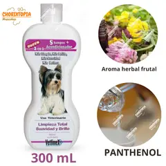 VETLINEX - SHAMPOO NO MEDICADO PERRO + ACONDICIONADOR 2 EN 1 300ML