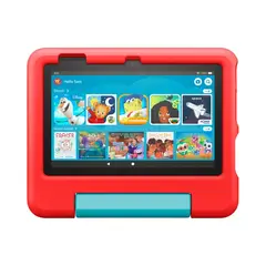 AMAZON - Tablet Fire 7 Kids - Rojo para Niños