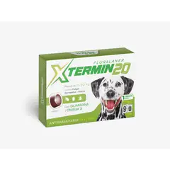 VETLINEX - ANTIPULGAS XTERMIN TABLETA MASTICABLE X 20KG