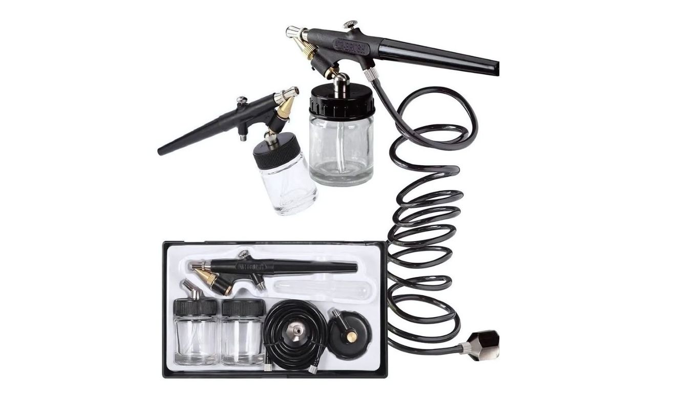 Kit de Pistola aerógrafo 05mm Ps-9b