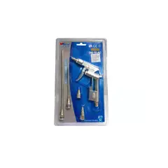 GENERICO - Pistola de aire para pulverizar 2 boquillas blister Mod Dg-10-ac