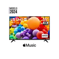 LG - Televisor 55 UHD 4K Thinq Ai 55UT7300PSA 2024