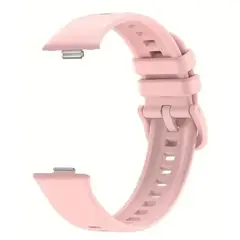 GENERICO - Correa de Silicona para Huawei Whatch Fit 3 - Rosa Claro