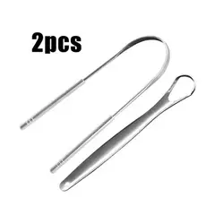 RED ANGEL - Limpiador De Lengua De Acero Inoxidable 2 set