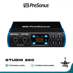 PRESONUS - Studio 26C - Interfaz de Audio