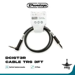 DUNLOP - DCIST3R - Cable TRS 3FT