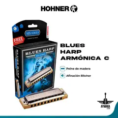 HOHNER - Blues Harp - Armónica C