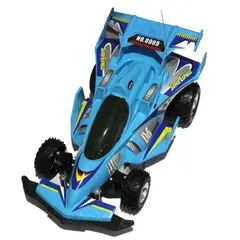 GENERICO - CARRO AZUL RADIO CONTROL X-GALLOP CON FORMA DE TIMON