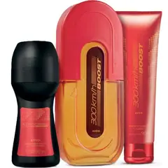 AVON - PACK X3 300 Km/H BOOST aroma fougere automatica de
