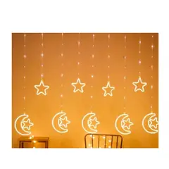 GENERICO - LUCES NAVIDEÑAS CON ESTRELLAS Y LUNAS