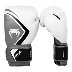 VENUM - Guantes de Boxeo 12oz Contender 2.0 Blanco/Plomo