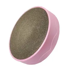 GENERICO - Rascador para gato circular 50cm BP - Rosado