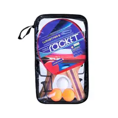 WINSTAR - SET PARA PING PONG 2 PALETAS 3 PELOTAS 1ESTUCHE