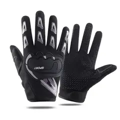 GENERICO - Guantes para Motocicleta Hombres y Mujeres Antideslizantes