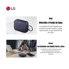 LG - Parlante XBOOM Portátil Go PM1 Bluetooth