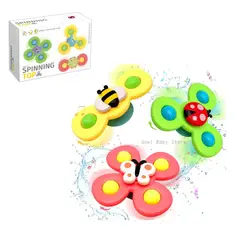 GENERICO - PACK DE 3 SPINNER SENSORIALES PARA BEBÉ UNISEX