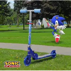 SONIC - Scooter Infantil Plegable con Luces