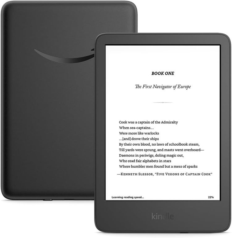 Kindle 2024 - 6" Tamaño de la pantalla, 16GB - Negro