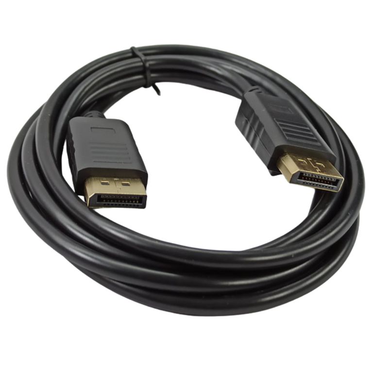CABLE DISPLAYPORT 1M COMPATIBLE CON PC LAPTOP Y MONITOR