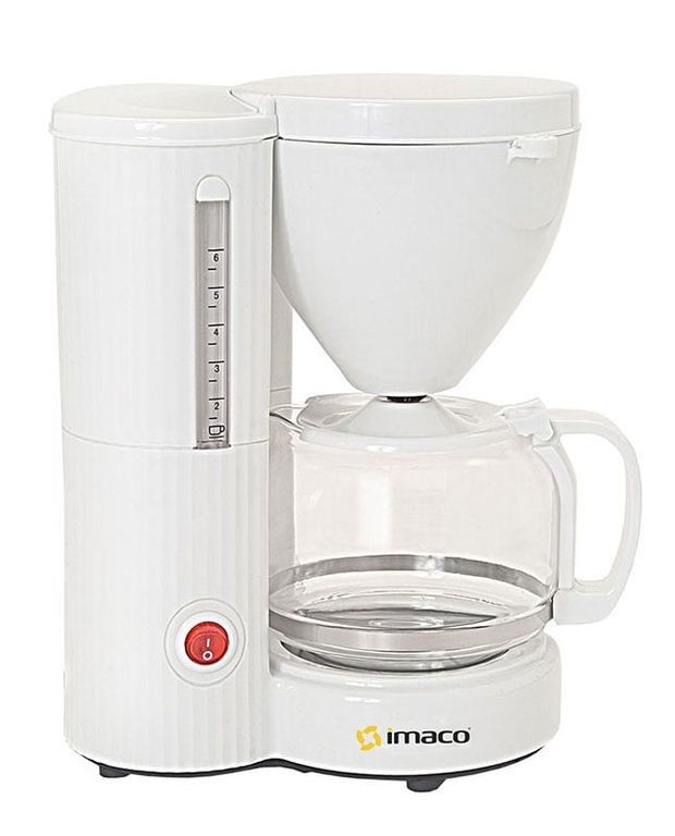 Cafetera de 6-8 Tazas ICM608 Blanca
