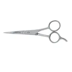 PRETUL - Tijera 5-12 acero inox con gancho para estilista