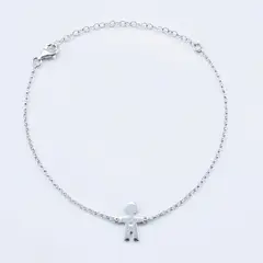 NATHALIE BIRD - Pulsera clásica de niño Plata 925