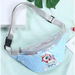 GENERICO - Riñonera de lentejuelas para niñas