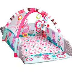 GENERICO - Gimnasio Multifuncional 5 en 1 para Bebe Color Rosado