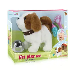 GENERICO - Peluche en forma de Perro con sonidos y movimientos