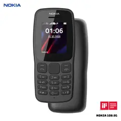 NOKIA - CELULAR BASICO 106 2G DUAL SIM - NEGRO