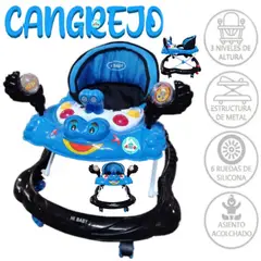HI BABY - Andador Musical y Luces CANGREJO AZUL