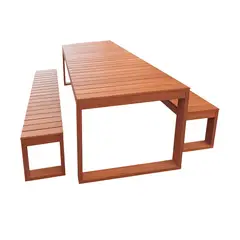 MOVENDA - Juego de Comedor de Terraza Cali 4 personas